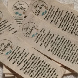 personalized clothing labels