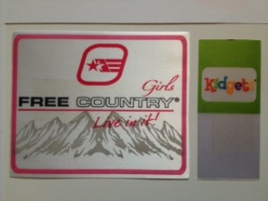 Printed Satin Name Tags