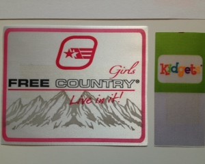 Printed Satin Name Tags