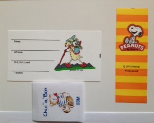 Designer Baby Clothes Printed Labels