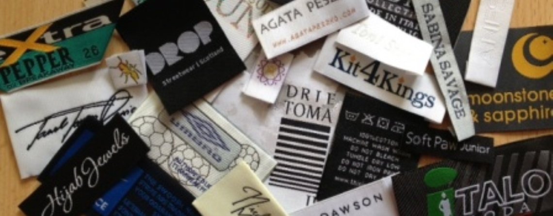 custom printed fabric labels uk