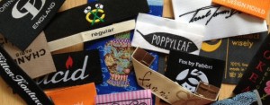 Custom Woven Garment Labels - Slider