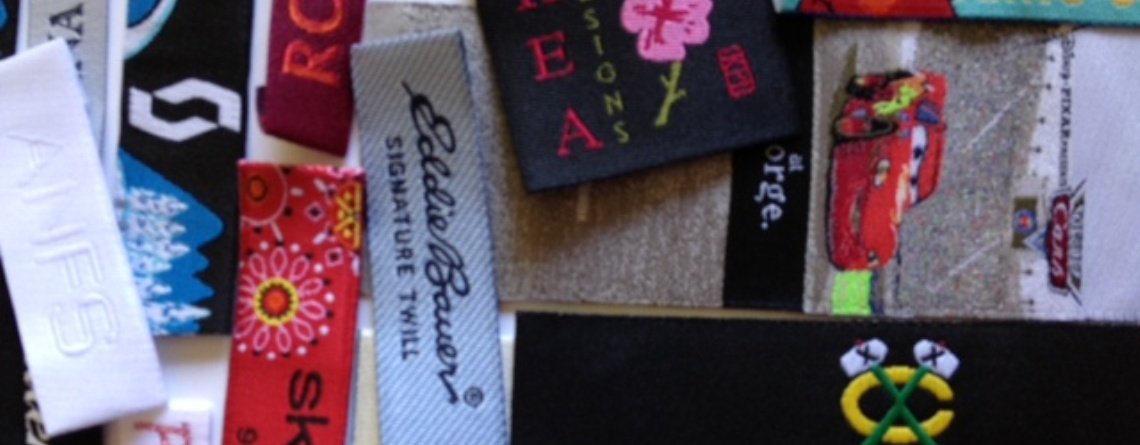 custom printed fabric labels uk