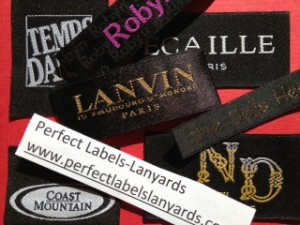 Designer Woven Labels for Clothing: Kids & Women's Clothes