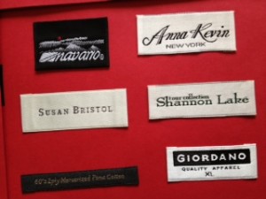 Designer Clothing Labels