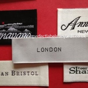 Customized Woven Garment Labels - UK Supplier