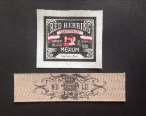 Canvas Cotton Printing Labels